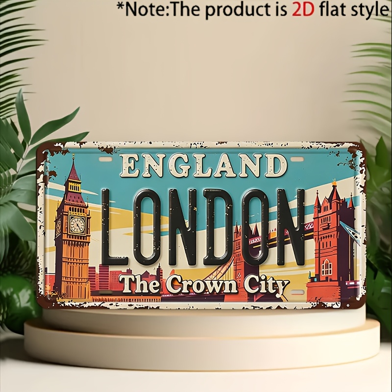 Home Office England - London England The Crown City Tin