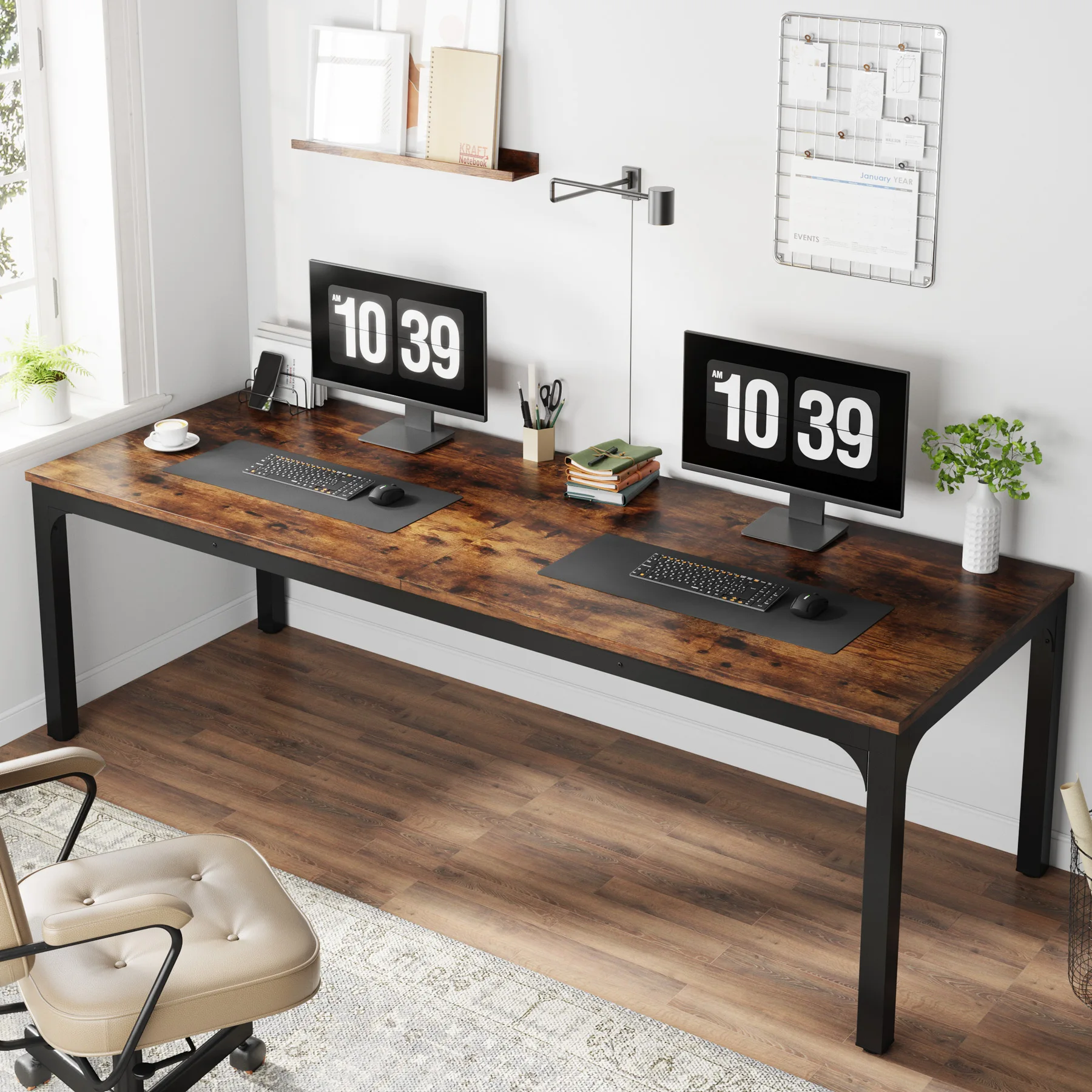 Home Office Ikea - Tribesigns 78.7 Inches Extra Long Computer