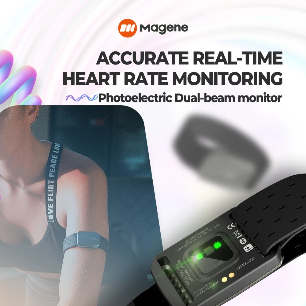 Magene H803 Heart Rate Armband - Monitor Arm Dual 评论和价格