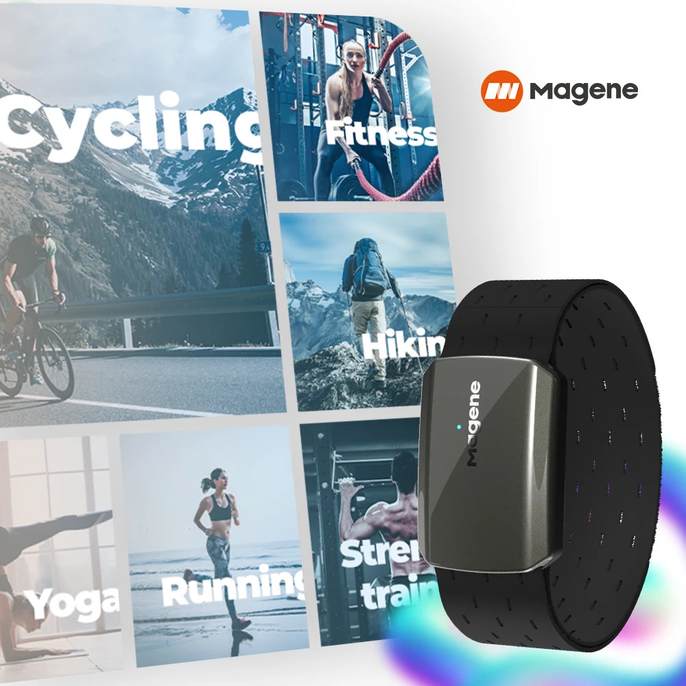 Magene H803 Heart Rate Armband - Monitor Arm Dual 评论和价格