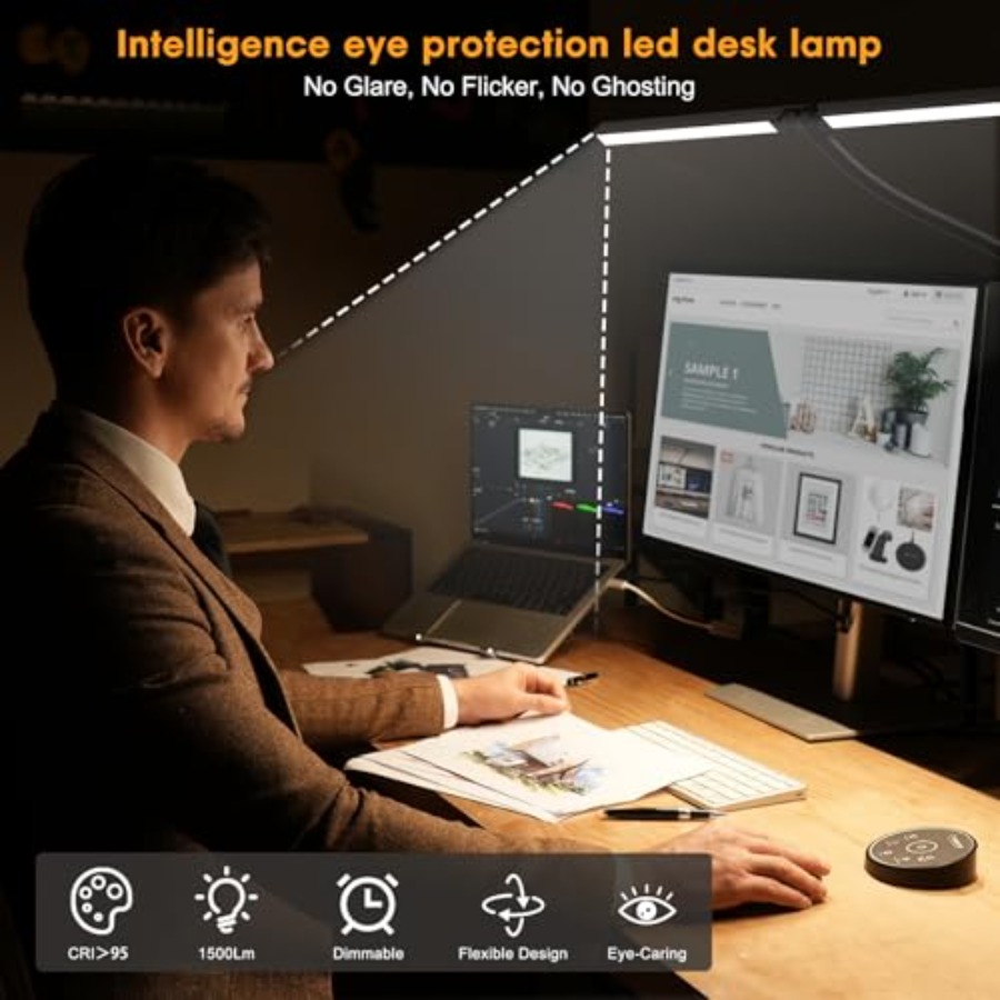 Led Desk Lamp for Office Home  - Home Office Desks 评论和价格