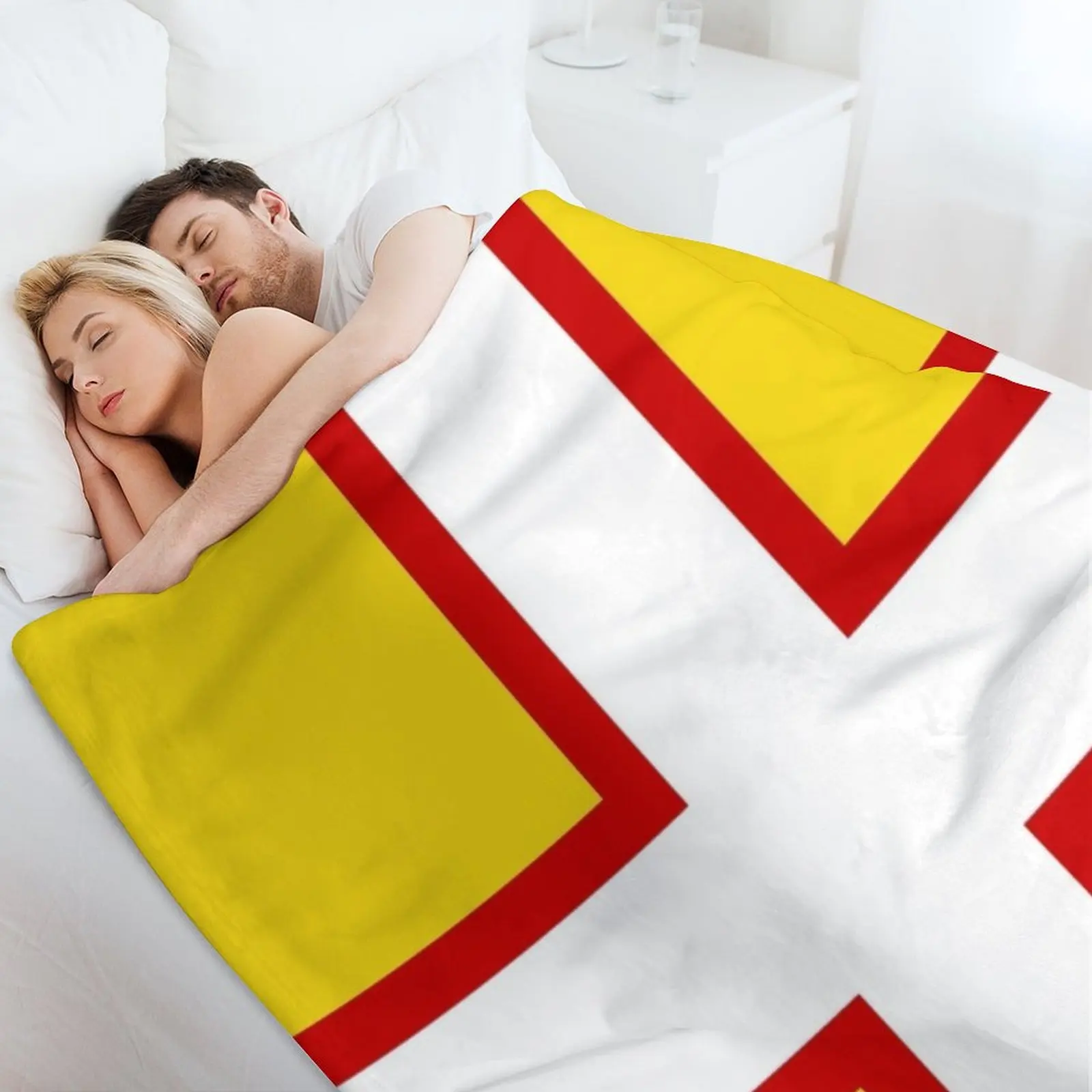 FLAG OF DORSET ENGLAND Throw B - Home Office England 评论和价格