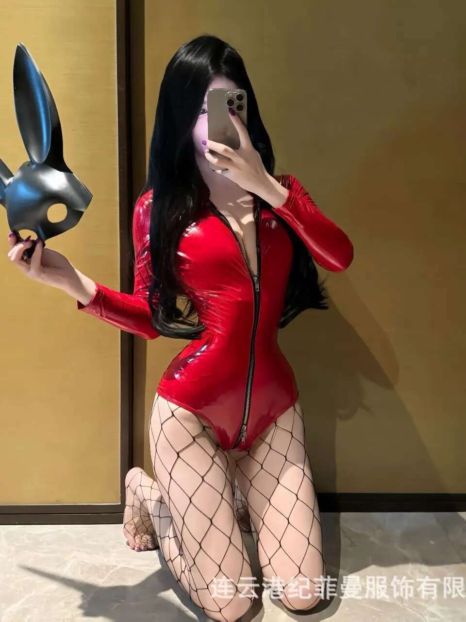 Sexy Patent Leather Bodysuit Z - Home Office Romance 评论和价格