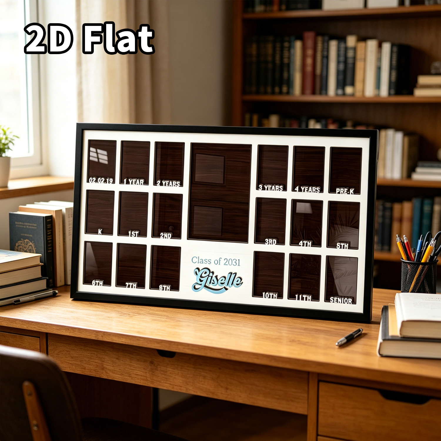 1Pc Custom Grade Photo Frame W - Home Office Photos 评论和价格