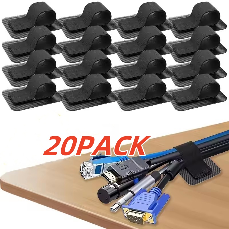 4/20Pcs Reusable Self-Adhesive - Home Office Desks 评论和价格