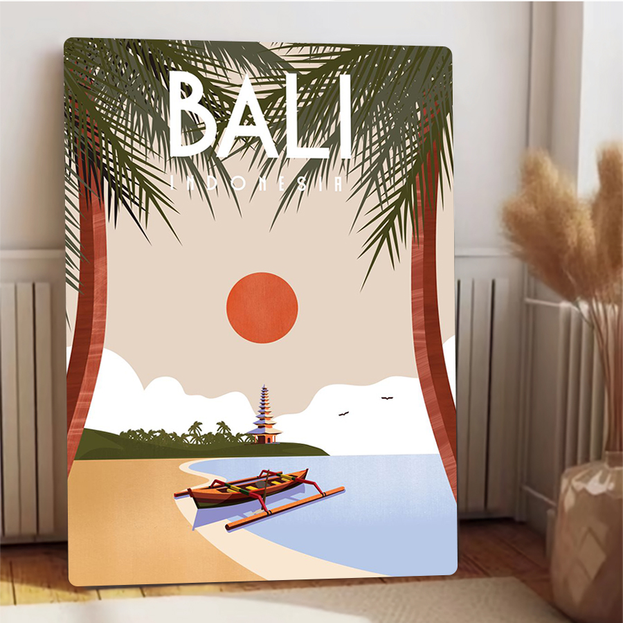 Bali Indonesia Scenery Metal W - Home Office Bali 评论和价格