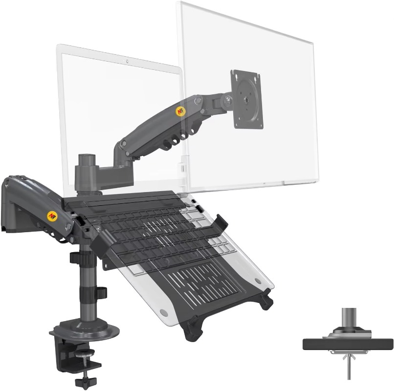 Dual Arm 2 in 1 Combo Laptop M - Monitor Arm Dual 评论和价格