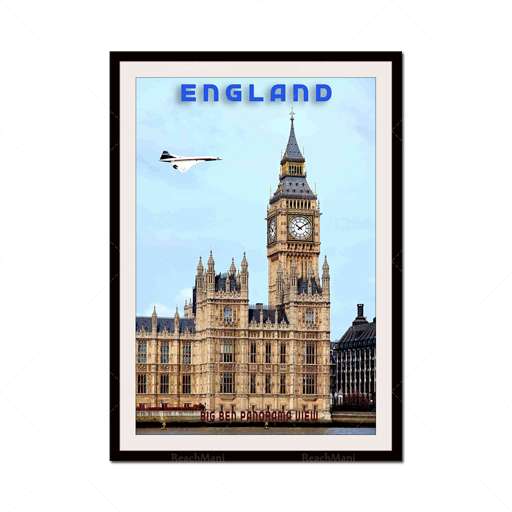 England landscape print/poster - Home Office England 评论和价格