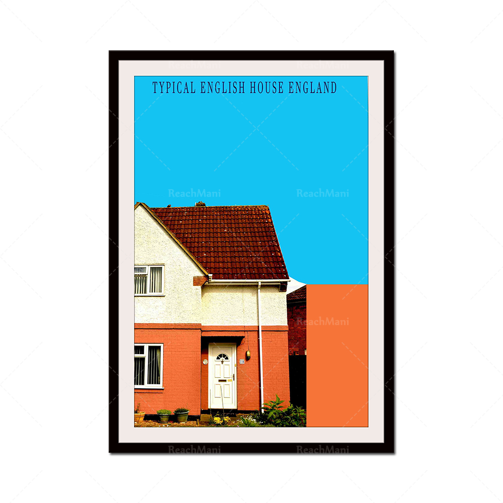 England landscape print/poster - Home Office England 评论和价格