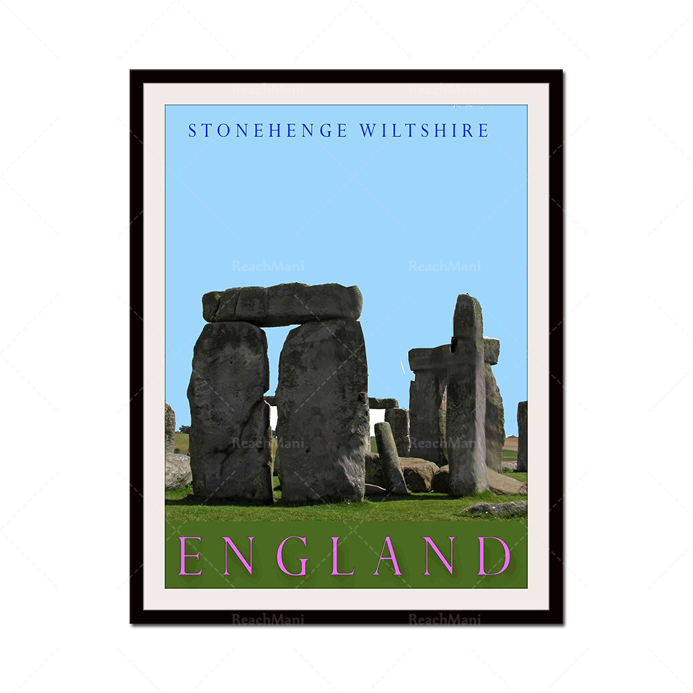 England landscape print/poster - Home Office England 评论和价格
