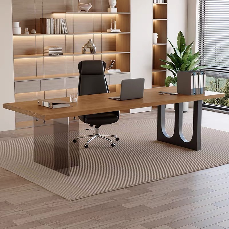 Italian Acrylic Floating Woode - Home Office Desks 评论和价格