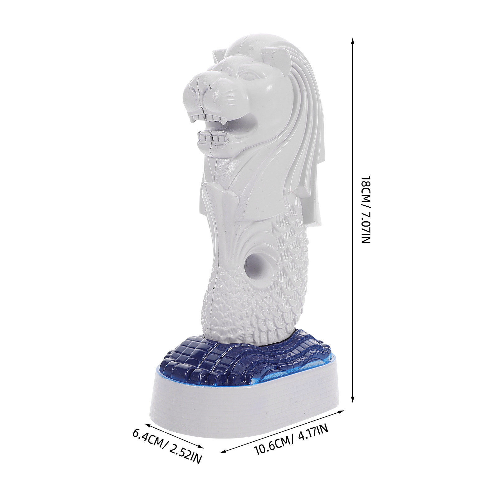 Singapore Merlion Tabletop Orn - Home Office Singapore 评论和价格