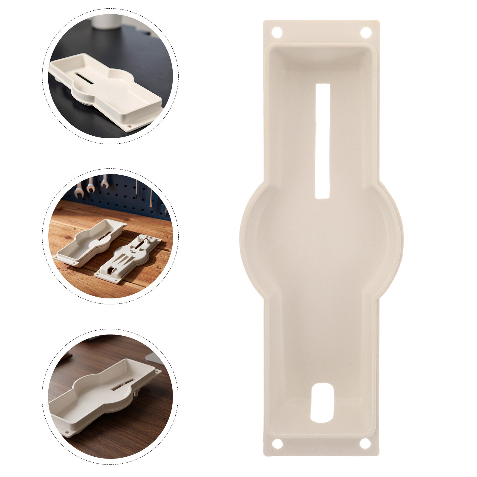2Pcs Wall Phone Base Stand Dec - Home Office Desks 评论和价格