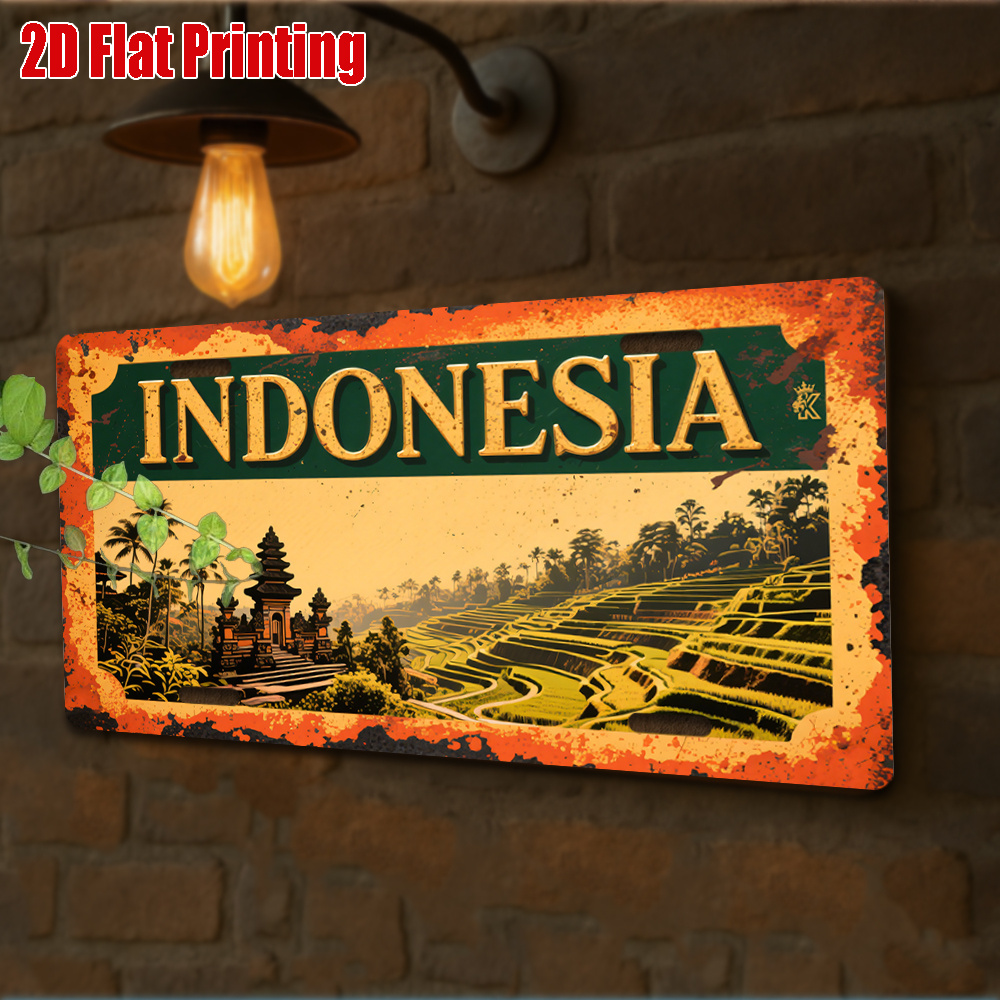 Indonesia Bali Landscape Tin S - Home Office Bali 评论和价格