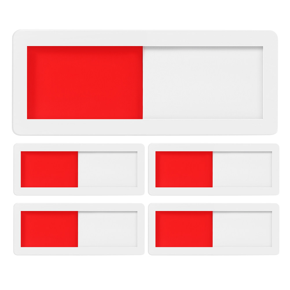 5Pcs Privacy Door Sign Slider  - Home Office Vacantes 评论和价格