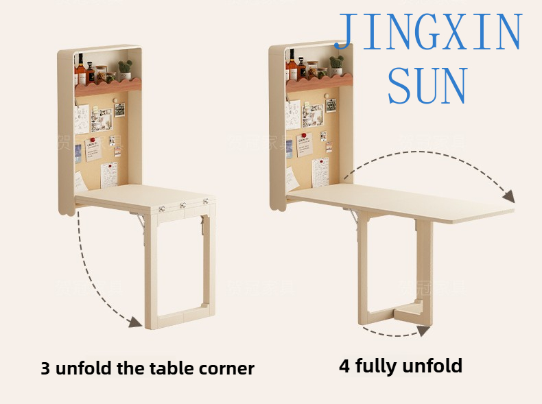 Modern Fold-Down Wall Table wi - Home Office Ikea 评论和价格