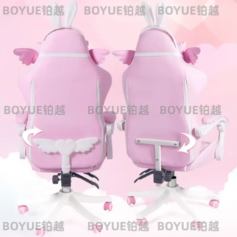 Pink Gaming Chair Ergonomic Sw - Home Office Desks 评论和价格
