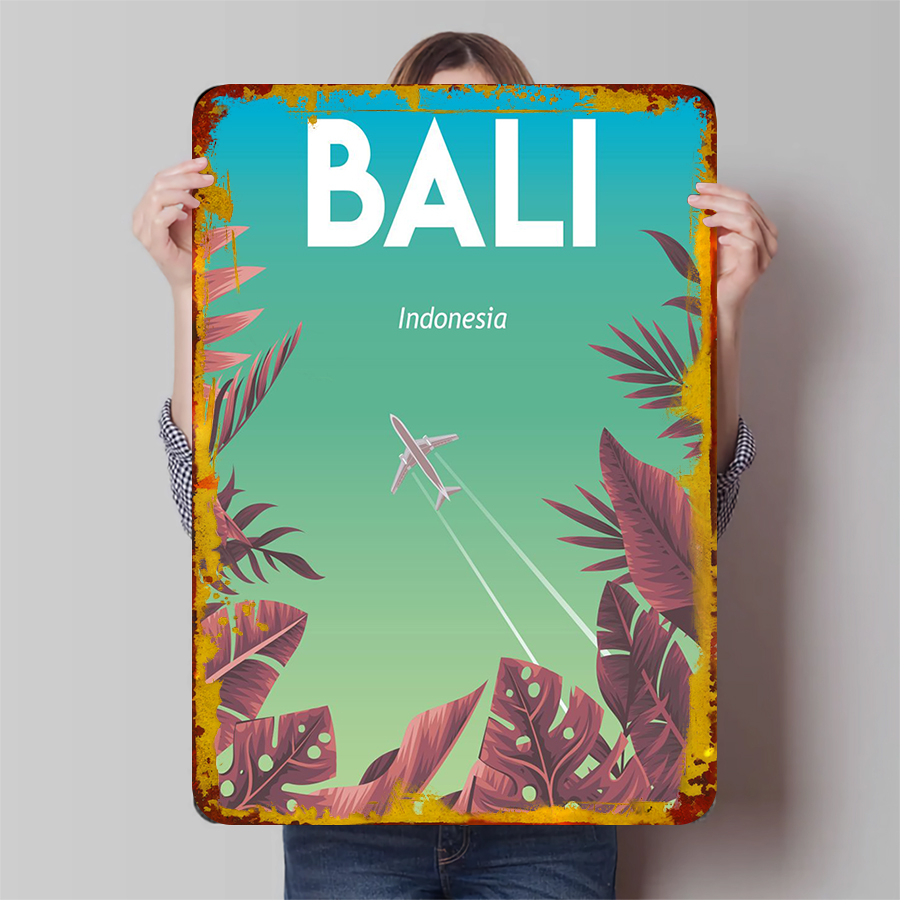 Bali Indonesia Scenery Metal W - Home Office Bali 评论和价格