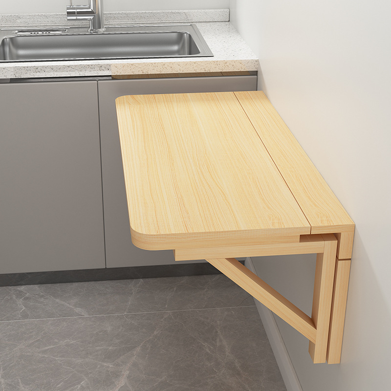 Solid Wood Folding Wall Desk S - Home Office Ikea 评论和价格